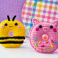 Mini Bee & Pig Donut Kawaii Cuddler® Crochet Pattern