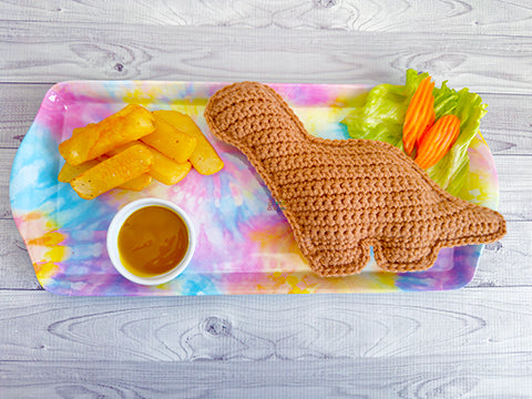 Mini Brontosaurus Dino Nugget Kawaii Cuddler® Crochet Pattern