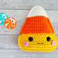 Mini Candy Corn Kawaii Cuddler® Crochet Pattern