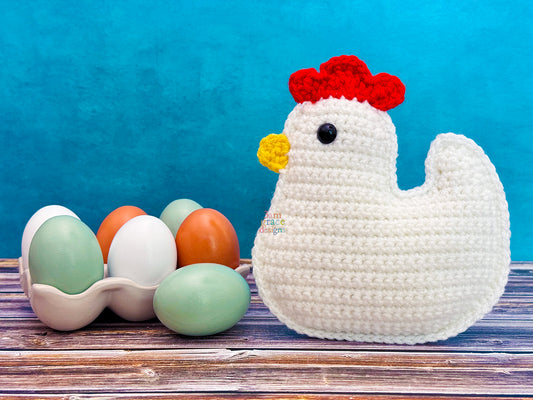 Mini Chicken Kawaii Cuddler® Crochet Pattern