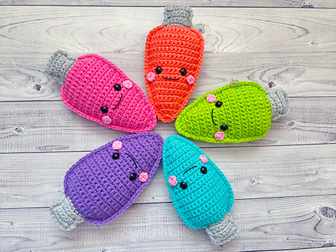 Mini Christmas Light Kawaii Cuddler® Crochet Pattern