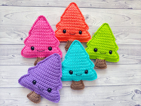 Mini Christmas Tree Kawaii Cuddler® Crochet Pattern