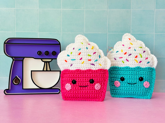 Mini Cupcake Kawaii Cuddler® Crochet Pattern