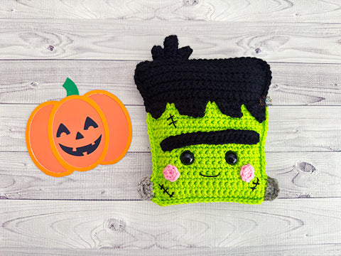 Mini Frankenstein Kawaii Cuddler® Crochet Pattern