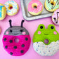Mini Frog & Ladybug Donut Kawaii Cuddler® Crochet Pattern