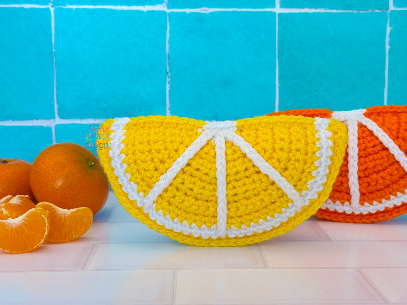 Mini Fruit Wedge Kawaii Cuddler® Crochet Pattern