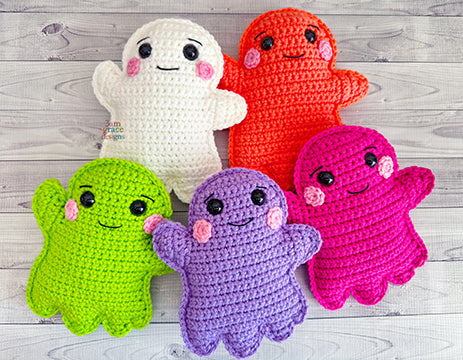 Mini Ghost Kawaii Cuddler® Crochet Pattern