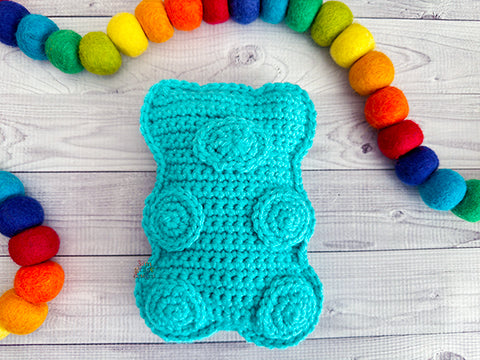 Mini Gummy Bear Kawaii Cuddler® Crochet Pattern