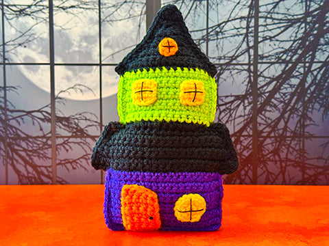 Mini Haunted House Kawaii Cuddler® Crochet Pattern
