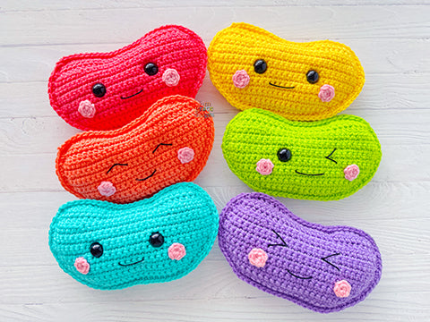 Mini Jellybean Kawaii Cuddler® Crochet Pattern