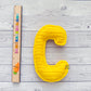 Alphabet Mini Letter C Kawaii Cuddler® Crochet Pattern