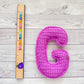 Alphabet Mini Letter G Kawaii Cuddler® Crochet Pattern