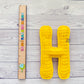 Alphabet Mini Letter H Kawaii Cuddler® Crochet Pattern