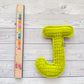 Alphabet Mini Letter J Kawaii Cuddler® Crochet Pattern