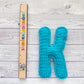 Alphabet Mini Letter K Kawaii Cuddler® Crochet Pattern