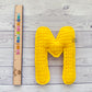 Alphabet Mini Letter M Kawaii Cuddler® Crochet Pattern