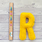 Alphabet Mini Letter R Kawaii Cuddler® Crochet Pattern