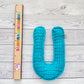 Alphabet Mini Letter U Kawaii Cuddler® Crochet Pattern