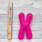 Alphabet Mini Letter X Kawaii Cuddler® Crochet Pattern