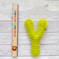 Alphabet Mini Letter Y Kawaii Cuddler® Crochet Pattern