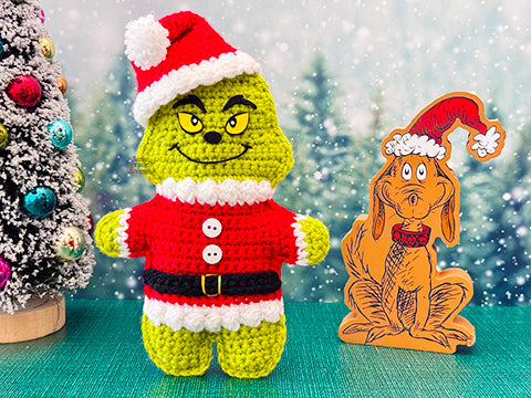 Mini Mean One Kawaii Cuddler® Crochet Pattern