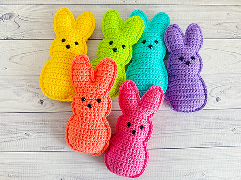 Mini Marshmallow Bunny Kawaii Cuddler® Crochet Pattern