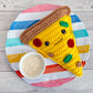 Mini Pizza Kawaii Cuddler® Crochet Pattern