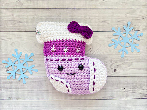 Mini Stocking Kawaii Cuddler® Crochet Pattern