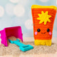 Mini Sunscreen Kawaii Cuddler® Crochet Pattern