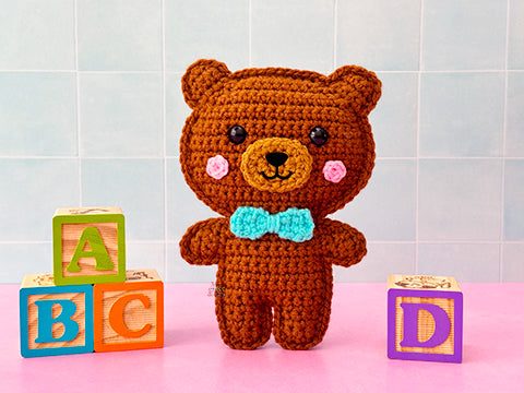 Mini Teddy Bear Kawaii Cuddler® Crochet Pattern