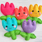 Mini Tulip Flower Kawaii Cuddler® Crochet Pattern