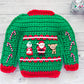 Mini Ugly Sweater Kawaii Cuddler® Crochet Pattern