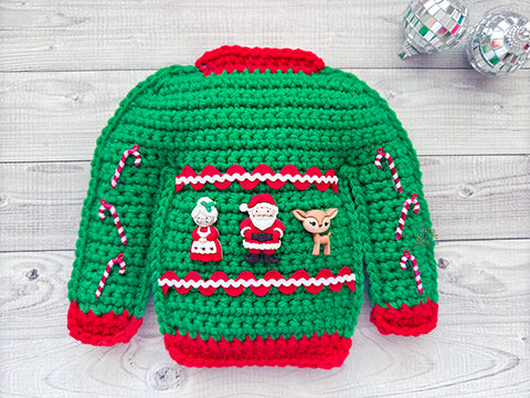 Mini Ugly Sweater Kawaii Cuddler® Crochet Pattern