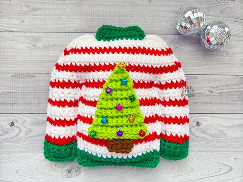 Mini Ugly Sweater Kawaii Cuddler® Crochet Pattern