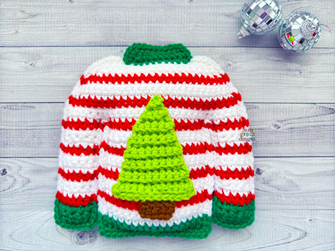 Mini Ugly Sweater Kawaii Cuddler® Crochet Pattern