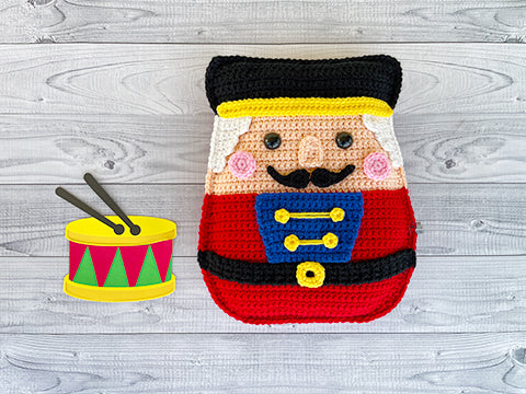 Nutcracker Squish Kawaii Cuddler® Crochet Pattern