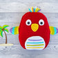 Parrot Squish Kawaii Cuddler® Crochet Pattern