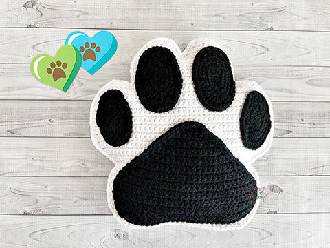 Paw Print Kawaii Cuddler® Crochet Pattern