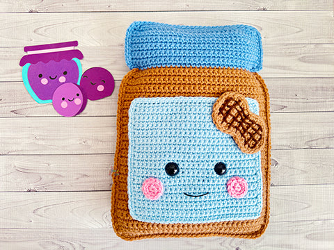 Peanut Butter Kawaii Cuddler® Crochet Pattern