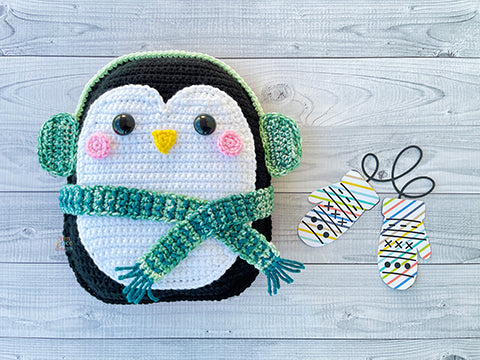 Penguin Squish Kawaii Cuddler® Crochet Pattern