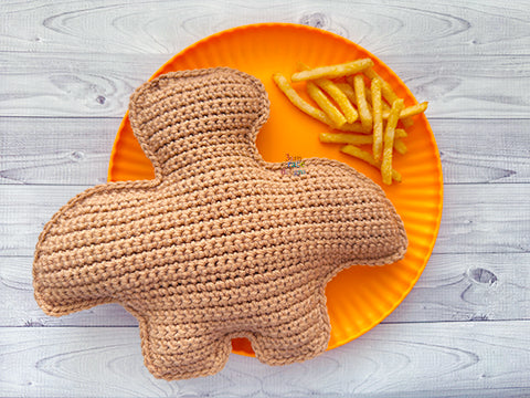 Pterodactyl Dino Nugget Kawaii Cuddler® Crochet Pattern