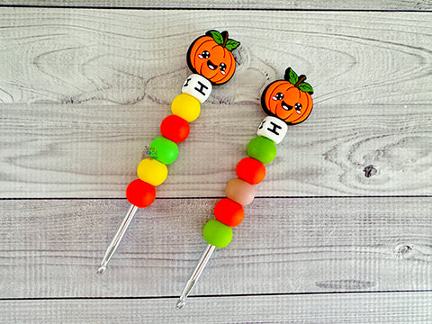 Pumpkin Crochet Hook