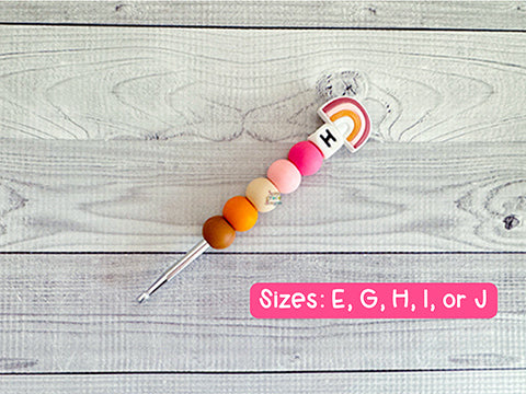 Rainbow Crochet Hook