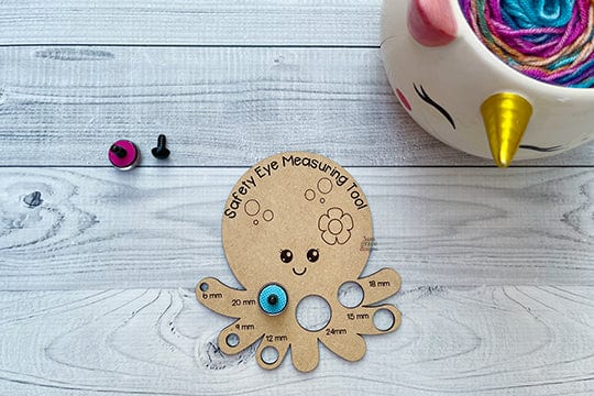 Octopus Kawaii Safety Eye Measurement Tool