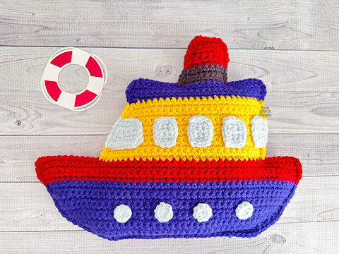 Ship Kawaii Cuddler® Crochet Pattern