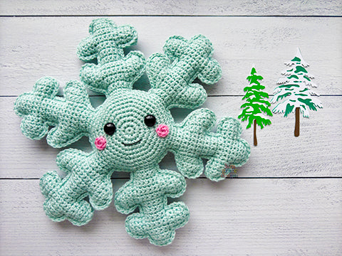 Snowflake Kawaii Cuddler® Crochet Pattern