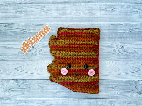 State of Arizona Kawaii Cuddler® Crochet Pattern