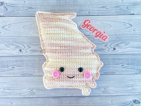 State of Georgia Kawaii Cuddler® Crochet Pattern