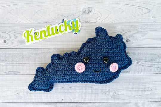 State of Kentucky Kawaii Cuddler® Crochet Pattern