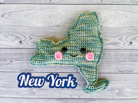 State of New York Kawaii Cuddler® Crochet Pattern